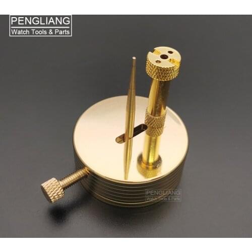 Brass Watch Balance Holder Tool Watch Repairing Tool Accessory for Watchmakers Hold Balance Wheels Removing Timing Washers