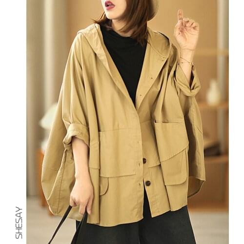 Женские плащи с капюшоном LuoYFF China At AliExpress