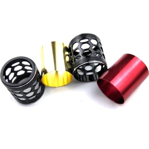 NooNRoo Reticular Trim ring reel seat Winding Check Decorative KIT ring DIY Fishing Rod part Repair components 2PCS