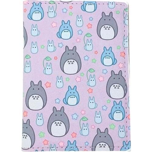 Cartoon Cat Passport Cover Travel ID Credit Card Documents Holder Packet Wallet Purse Bags Pouch drop shipping