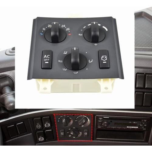 AC Control Panel Switch Air Cond Control Module Car Interior Accessories 21318123 85115380 20853478 21318121 For Volvo Truck FM