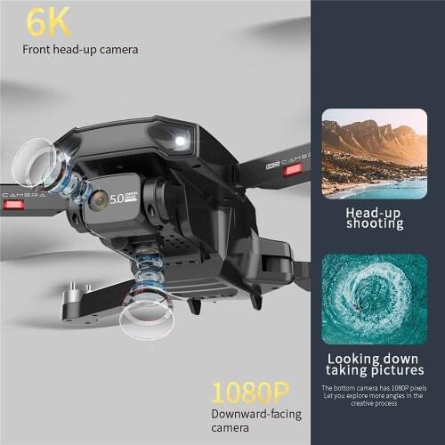 Support Remote 90° Contro 6K ESC Dual Camera Drone GPS Brushless Motor Drone 5G HD Image Transmission Quadcopter