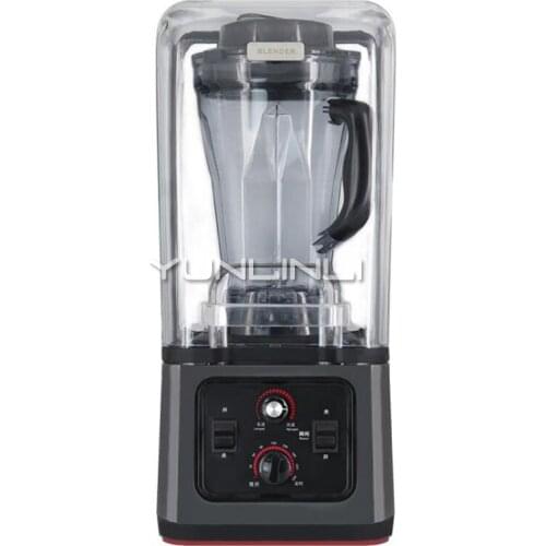 Semi-automatic Low Frequency Cooking Machine Juicer Smooth Sand Soy Milk Dry Mill Food Blender Commercial