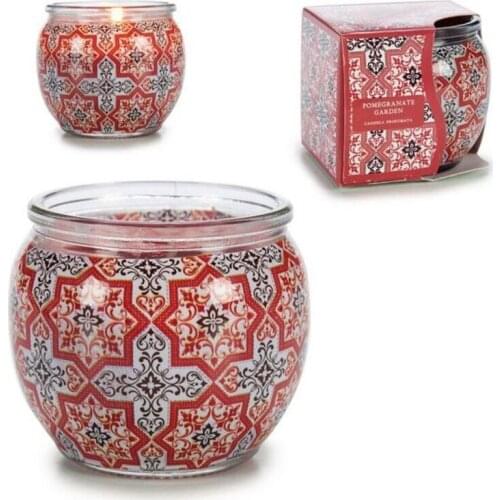 Candle Pomegranate Red (7,6 x 6,5 x 7,6 cm)