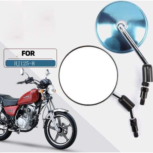 10mm Universal Electric Motorcycle Rearview Mirrors,For SUZUKI Haojue GN125-3 HJ125-8C/8D/8K/8M/8N/8L/8R/8S,Rear View Mirrors