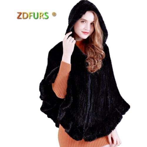 Шубы с капюшоном ZDFURS China At AliExpress
