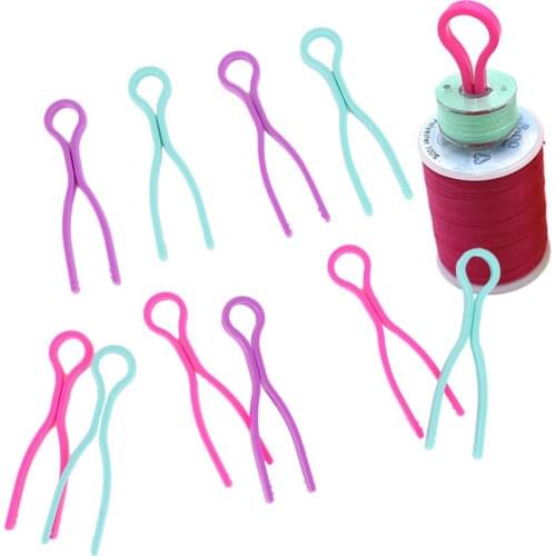 10 PCS Bobbins Clip Organizer for Sewing Machines Matching Thread Spools Accessories Sewing Tools Set Wholesale for Home