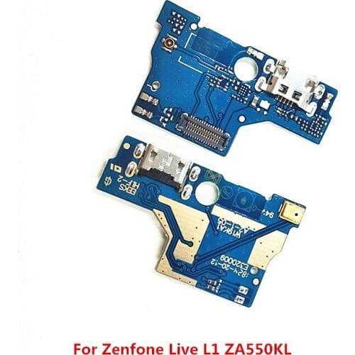 10 pcs/Lot USB Charging Port Dock Connector Microphone Board Flex Cable For ASUS ZenFone Live L1 ZA550KL