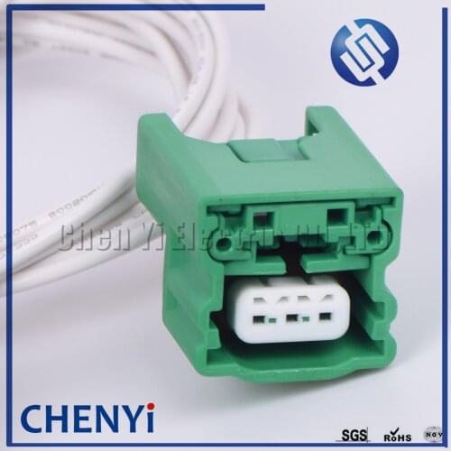 3 pin 1.0mm female Automotive Camshaft Position Sensor Plug Waterproof Auto Connector Socket For Nissan MG643226-6 with harness