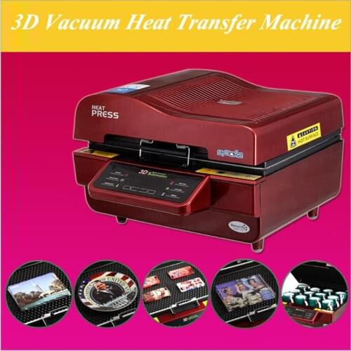 3D Vacuum Heat Transfer Machine 110v/220v 3D Multifunctional Sublimation Heat Press Machine for Mug Cup Phone Case ST-3042