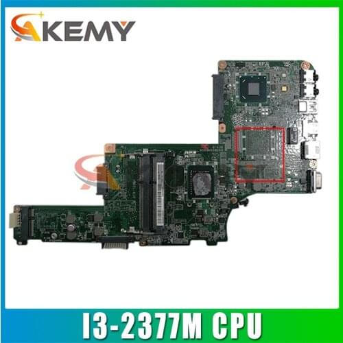 AKEMY DA0BU8MB8E0 For Toshiba Satellite L800 L830 L835 I3-2377M Notebook Mainboard SLJ8C DDR3 Laptop motherboard