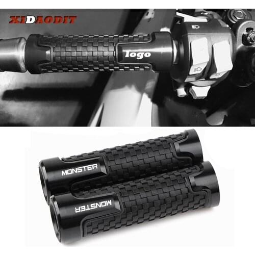 For DUCATI monster ST2 M 400 600 620 750 919 796 696 M600 22MM Motorcycle Aluminum handlebar grip Handle grips