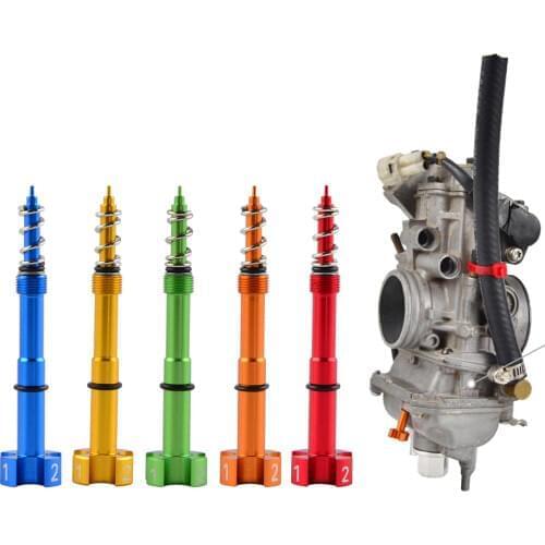 CNC Air Fuel Mixture Screw Keihin FCR FCR-MX Carburetor Adjusters For Honda Kawasaki Yamaha Suzuki For KTM SXF XCW XCFW MXC EXC