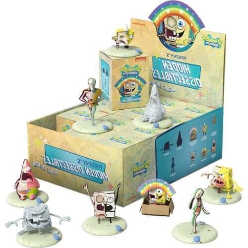 Blind Box Toys Mighty Jaxx Jason Freeny Sponge Baby Third Generation Semi-anatomical Model Action Figurals Brinqu For Girls Gift