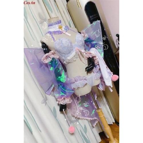 Game Fate/Grand Order Mash Kyrielight Cosplay Costume Fashion Sexy Assorted Colors Bikini Party Role Play Clothing Custom-Make