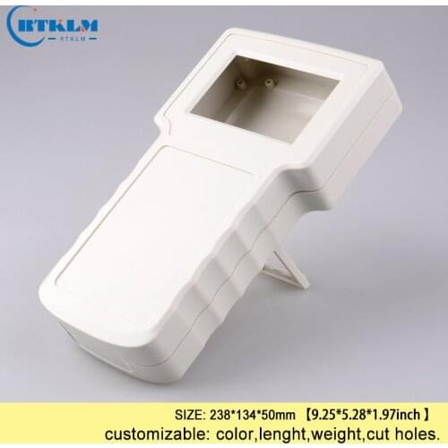 Handled project box plastic junction box diy electronic distribution box abs electric housing plastic case 238*134*50mm