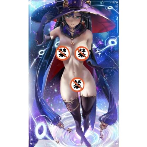 Print silk or canvas video games genshin impact sexy girl art poster 16x24 24x36 inch custom living room bedroom hanging picture