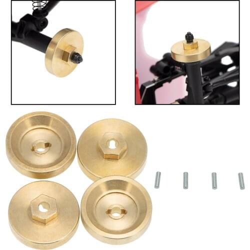 4x 1/24 RC Wheel Counterweight Balance Weight for Axial SCX24 AXI00002 Buggy