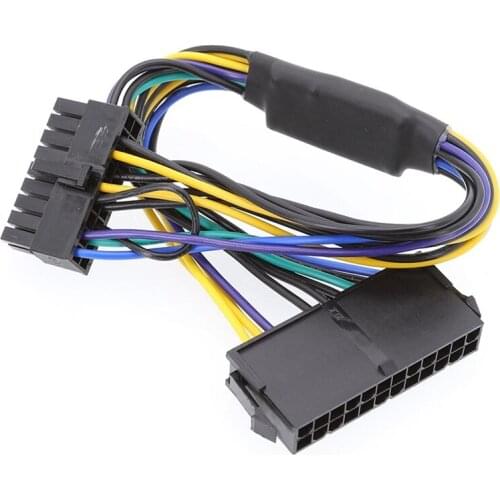 PSU ATX 24Pin to 18Pin Adapter Converter Power Cable Cord for HP Z420 Z620 Desktop Workstation Motherboard 18AWG 30CM