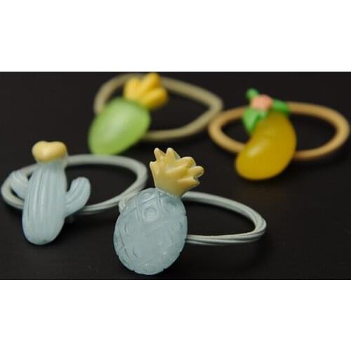 Princess hair cord web celebrity rubber band luminous hair cord hot style do not hurt children high elastic new hair accessories