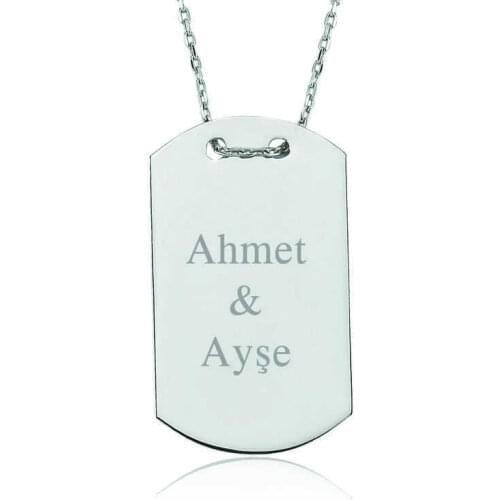 Silver Is Soldier Bracelet Lady 'S Necklace