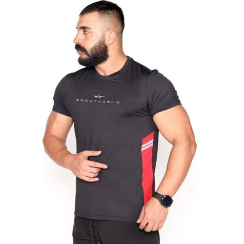 Sports T-Shirt Breathable Sweat-Wicking Fabric