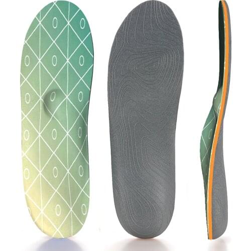 Arch Support Plantar Fasciitis Insoles for Men and Women Shoe Orthotic Inserts Flat Feet Foot Athletic EVA Shoe Insoles