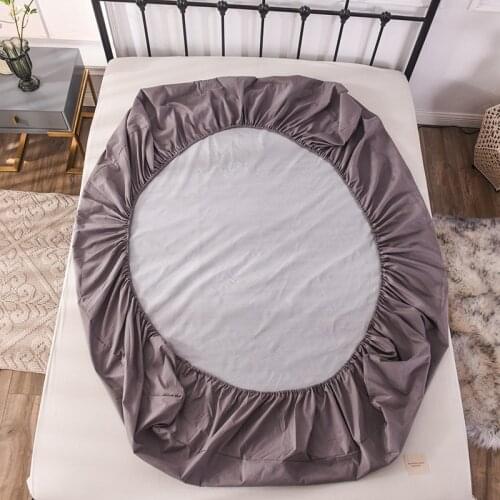 Waterproof Mattress Cover Bed Fitted Sheet Protector with All-Around Elastic Band Bed Sheet 180x200 150 king size 90x200