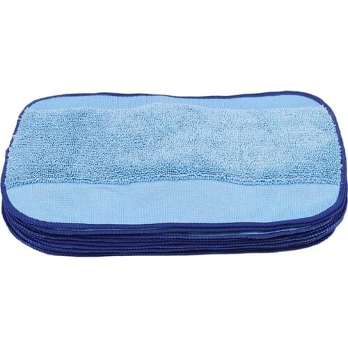 12-Packs Wet Cloths for Braava , Replacement Washable Pro Mopping Cloths for iRobot Braava 380t 320 Mint 4200 5200