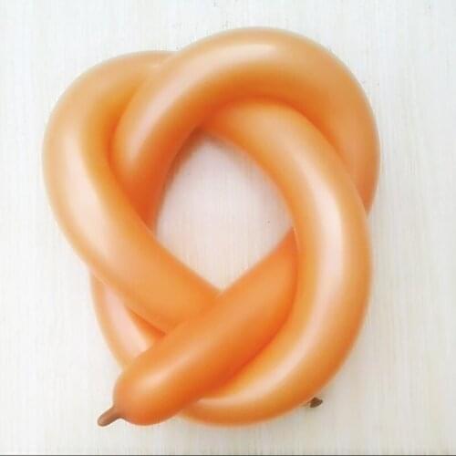 20 piece / lot colour of skin Latex Long Balloons Wedding Birthday Party Decoration Balloons Kids Toys Doll DIY