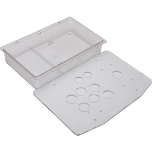 DIY Arcade Machine Joystick Acrylic Panel + Case Shell Set Replacement Parts
