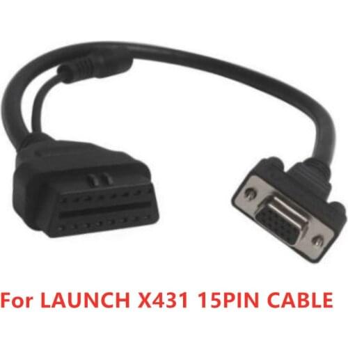 Car Conversion Cable Adapter work for LAUNCH X431 COM to obd2 obd 16pin for X431 Easydiag GOLO X431 IV DIAGUN III