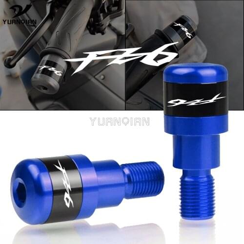 CNC Motorcycle Handlebar Grips Ends For Yamaha FZ6/FZ6R/FAZER FZ 6 R 6R 14-16 7/8" 22MM Motorbike Handle Bar Hand End Plugs Caps