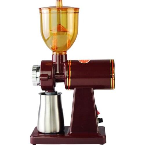 YUEWO 110V/220V Electric grinder multi-function commercial coffee grinder anti-jump bean 8 gear thickness adjustment
