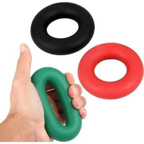 8.8cm Grip Hand Forearm Strength Gripper 3 Colors 30,40,50LB Weights Rubber Ring Exerciser Gym