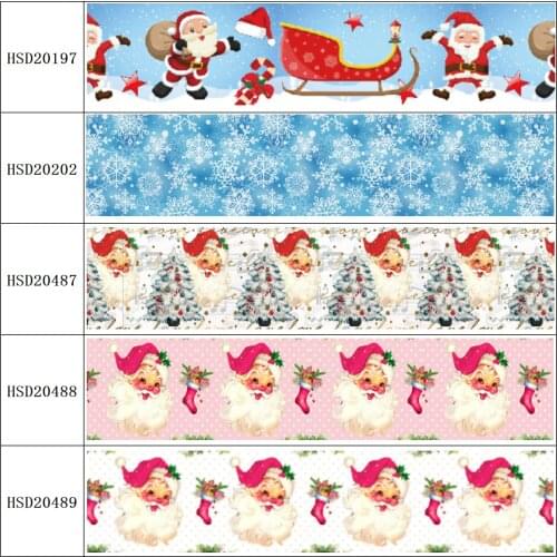 HSDRibbon free shipping 3" 75mm heat transfer printed hsd-design series Grosgrain Ribbon 50Yards/Roll