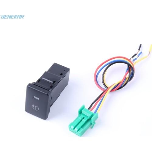 Benekar Front Fog Light Switch Button for 2011-2015 Toyota Prado SIENNA Land Cruiser