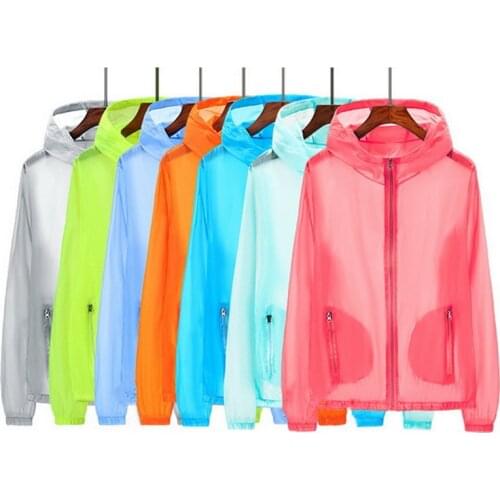 Vertvie Thin Summer Running Jackets Outdoor Sports Quick Dry Hooded Jacket Anti-UV Skin Jacket Cycling Travel Coat Windbreaker