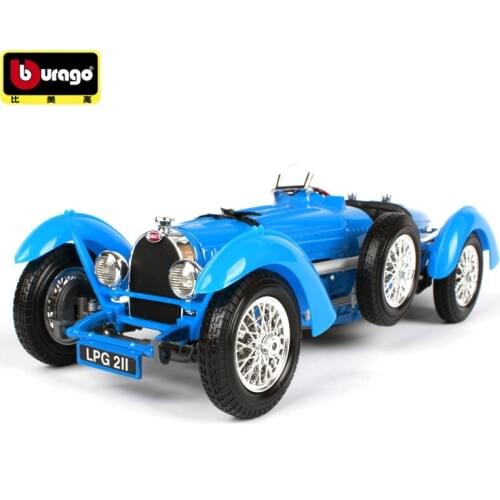 Bburago 1:18 Bugatti Type car alloy car model simulation car decoration collection gift toy Die casting model boy toy
