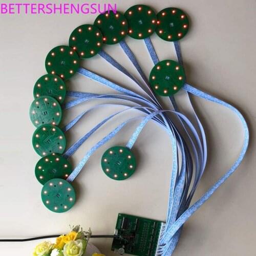 Rfid radio frequency identification module 12-way antenna 15693 reader long-distance multi-channel read-write module multi-coil