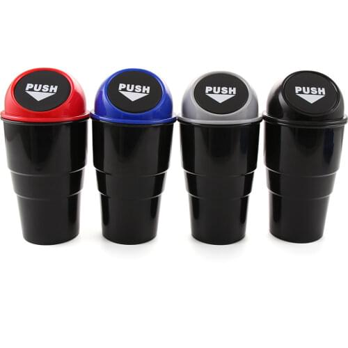 Car Trash Can Garbage Dust For KIA Rio k2 k3 k5 Forte Sorento Sportage R Hyundai SOLARIS Verna IX35 IX45 Sonata 8 Any Car