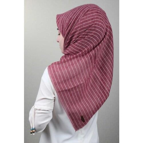 POLOİST PATTERNED LINDA COTTON SCARF-DESEN-01-RENK-20