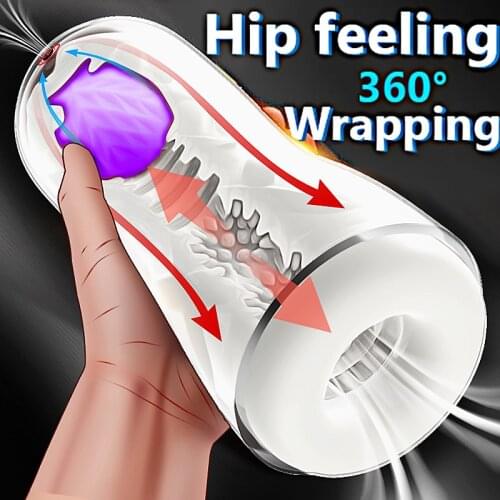 Real Vagina Adult Endurance Exercise Sex Products Vacuum Pocket Cup for Men 18+ Male Soft Pussy Sex Toys Masturbatings machine