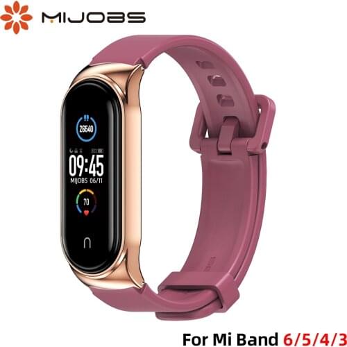 Silicone Straps For Mi Band 6 5 Wristband Bracelet For Mi Band 5 Strap Wrist For Xiaomi Mi Band 4 3 Strap Correa for Mi Bend 6