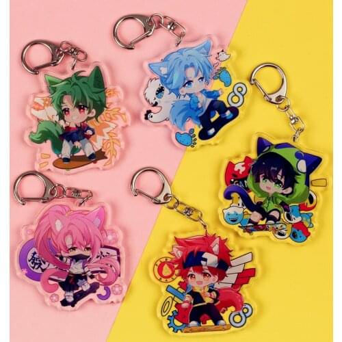 Sk8 The Infinity Keyring Cosplay Prop Anime Accessories Keychain