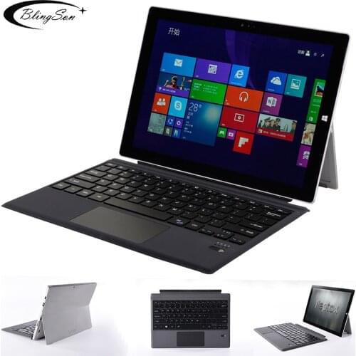 Slim Tablet Keyboard Case for Microsoft Surface Pro 6 / Pro 5 / Pro 4 / Pro 3 Wireless Bluetooth Keyboard Cover for Surface Pro