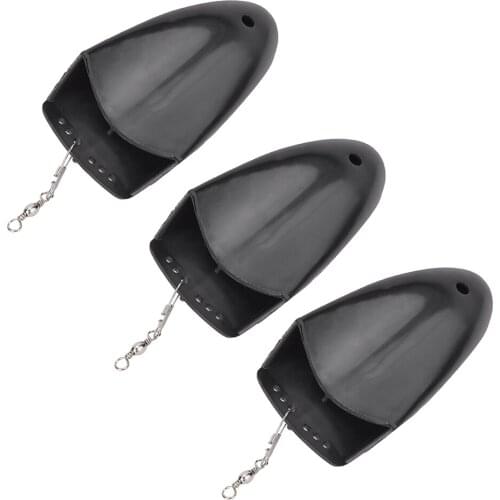 Brand New 3pcs High Hardness Durable High Quality Plastic Fishing Trolling Diving Board With Swivel Fishing Tool Accessories