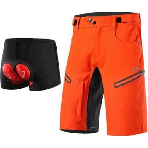 Motorcycle Shorts Mens Cycling Shorts Loose Fit MTB Mountain MTB Outdoor Sports Mountain Bicycle Downhill Short Pants