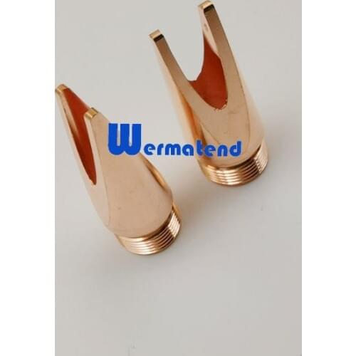 Wermatend 10PCS/LOT Original wsx nd18 welding laser nozzles nd-019t nozzles Hand-held fiber laser welding head Free shipping