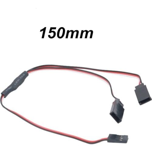 1000pcs/lot 150MM 15CM RC Servo Y Extension Wire Cable for Futaba JR 20% off